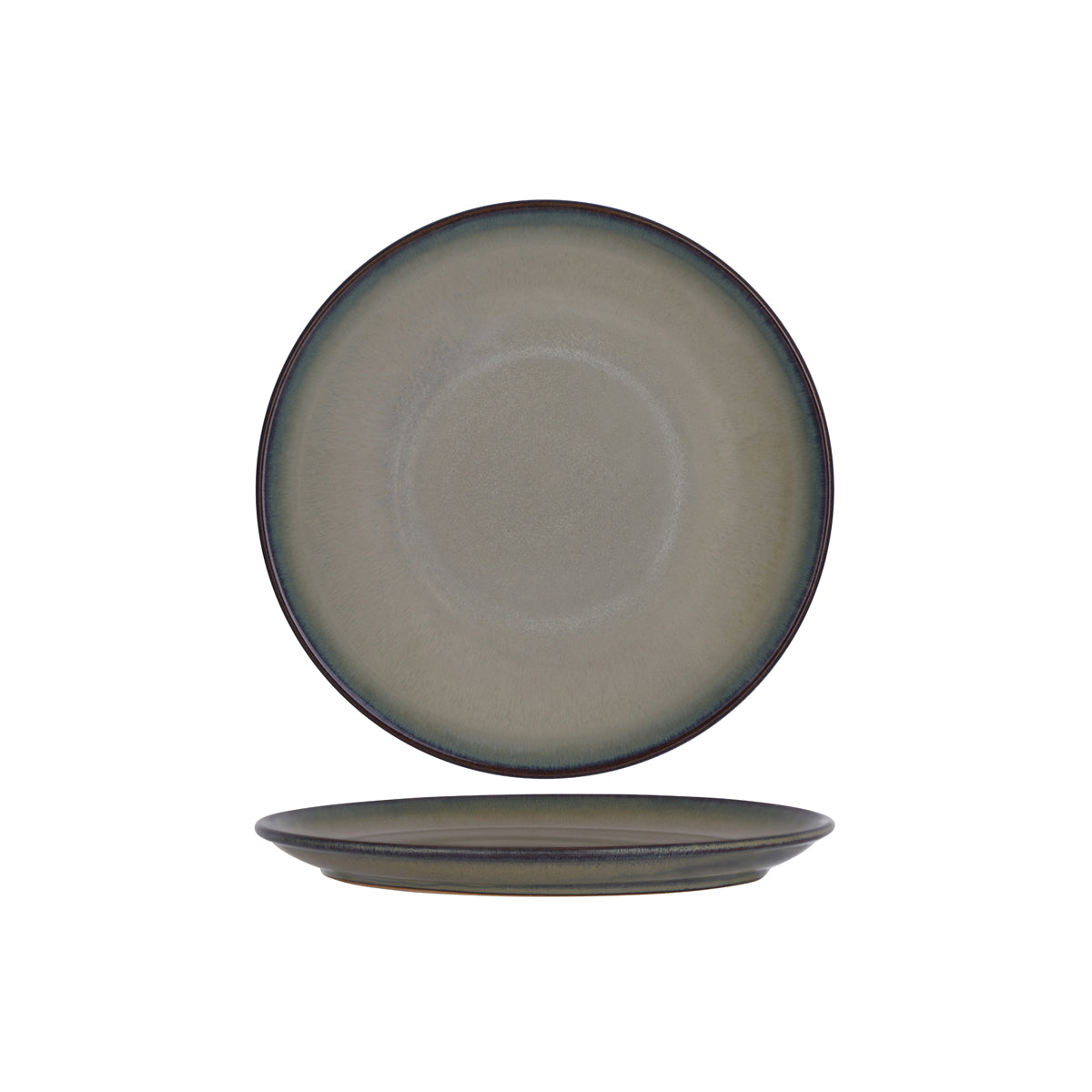 99860 Tablekraft Artistica Canvas Rnd Plate Rolled Edge 270mm Tomkin Australia Hospitality Supplies