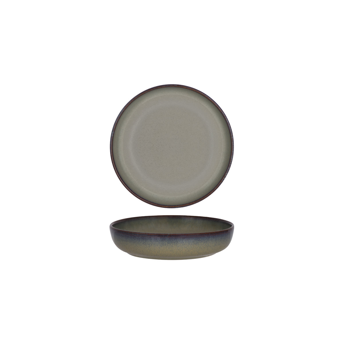 99864 Tablekraft Artistica Canvas Round Deep Plate 180mm Tomkin Australia Hospitality Supplies