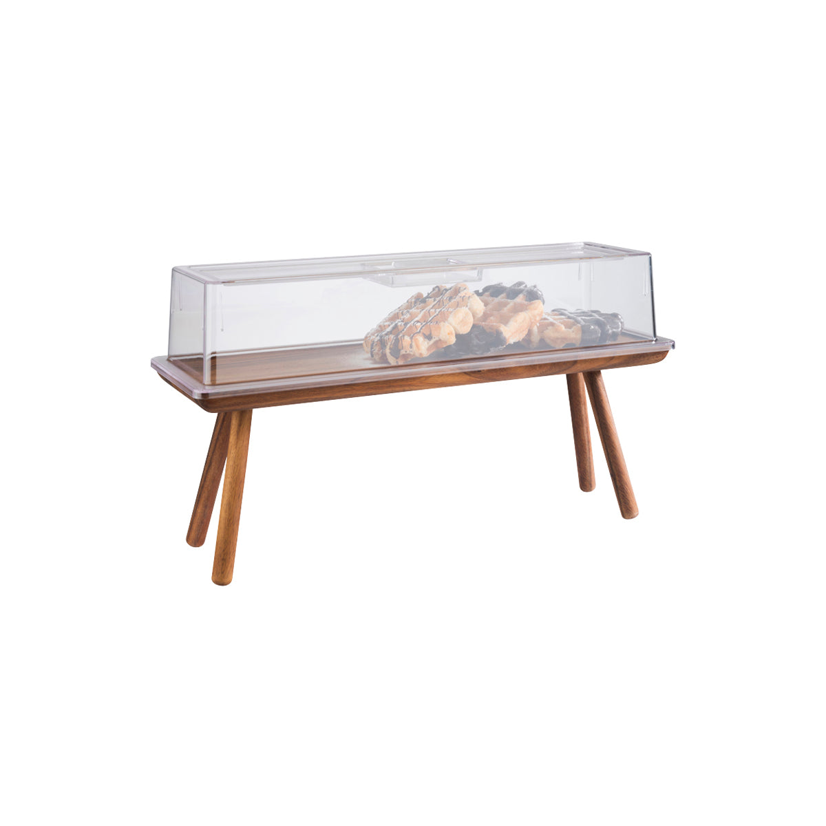 APS Acacia Rectangular Buffet Stand 503x162x200mm