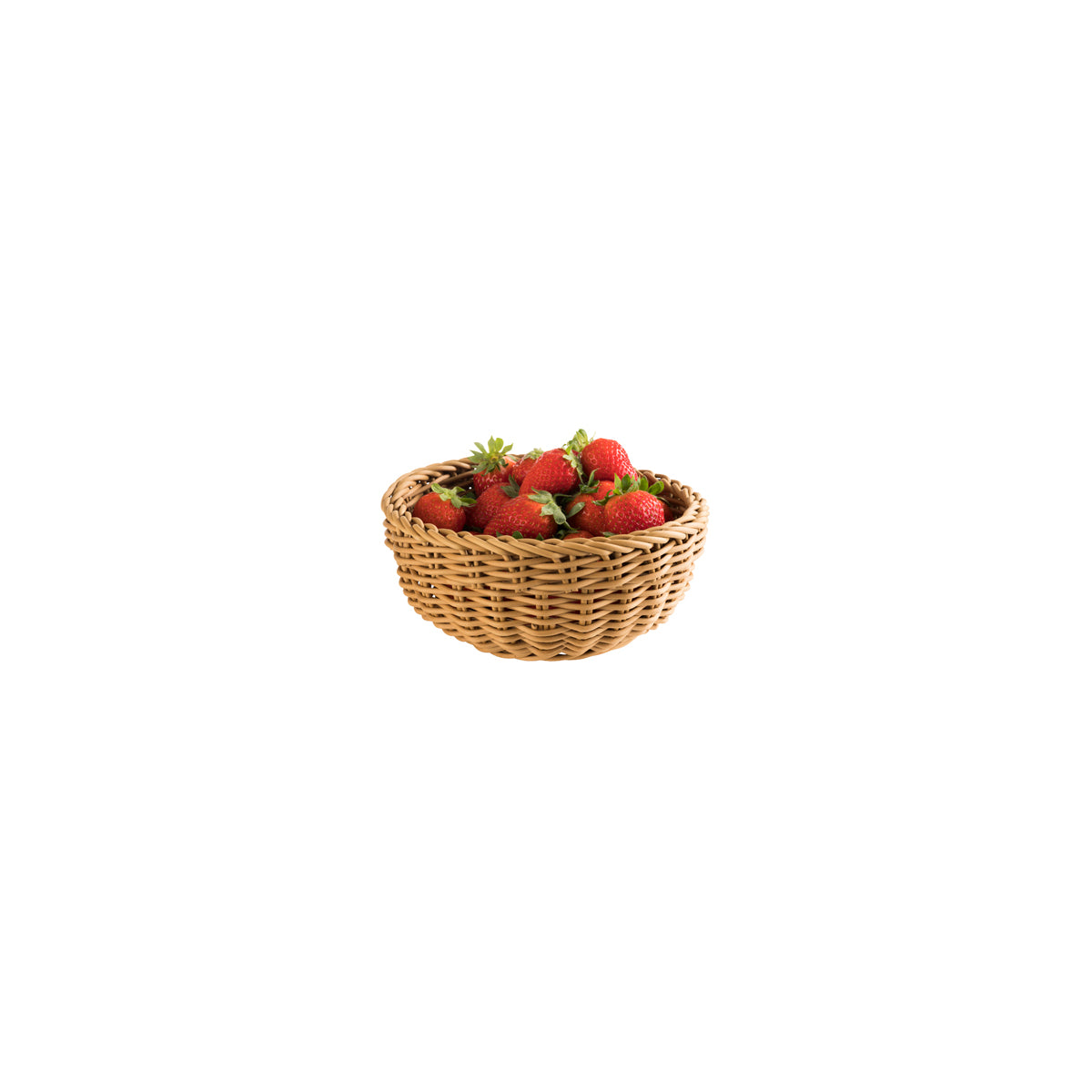 APS50606 APS APS Profi Line Basket Round Beige 200x80mm Tomkin Australia Hospitality Supplies