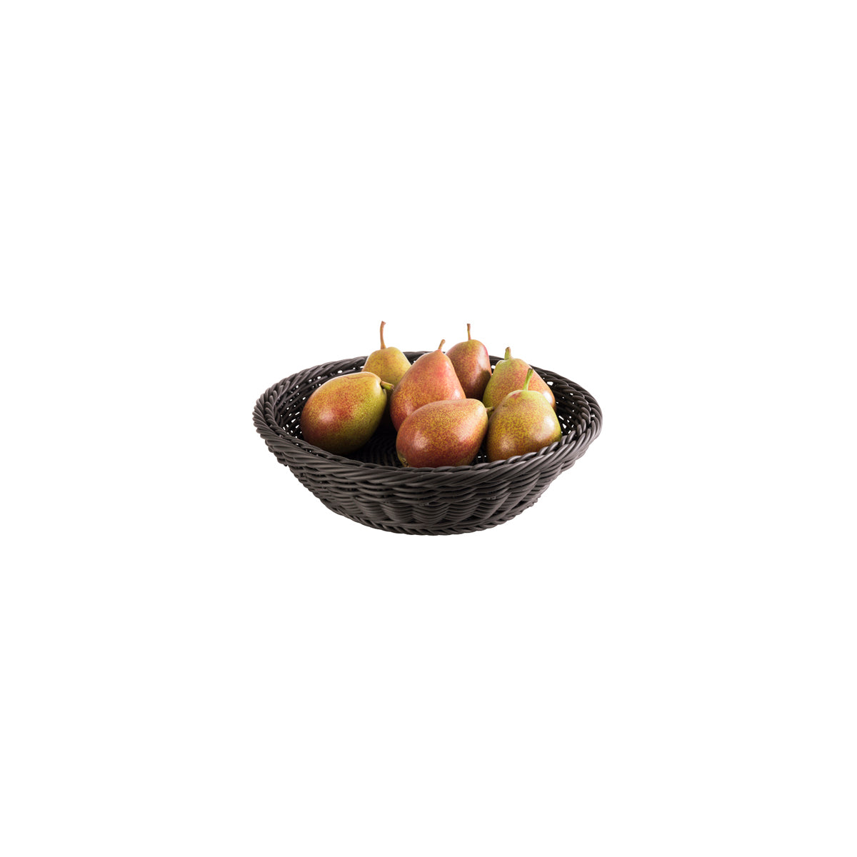 APS50612 APS APS Profi Line Basket Round Black 290x70mm Tomkin Australia Hospitality Supplies