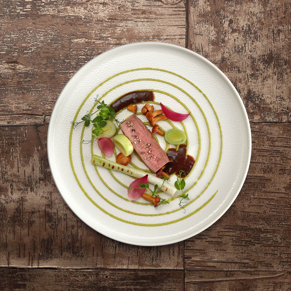 Purity Stackable Round Flat 250mm