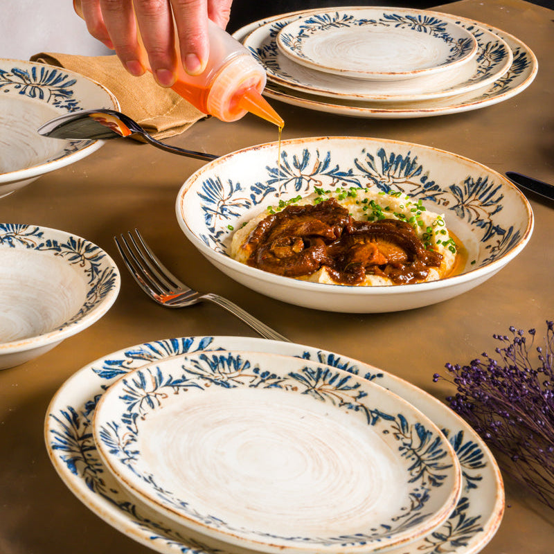 Grandma Round Pasta Plate 240mm