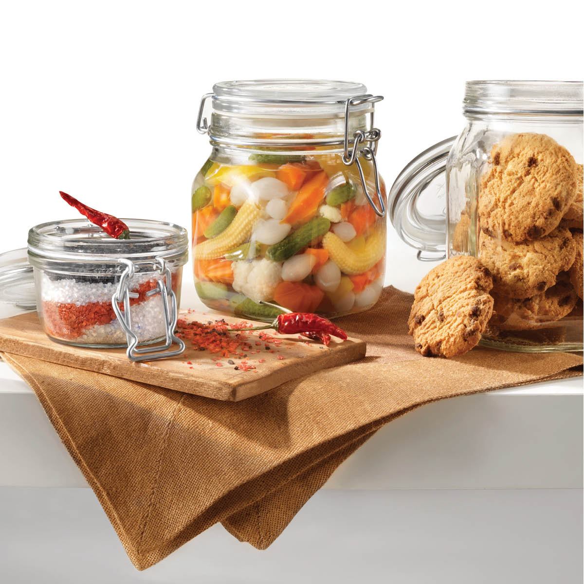 Fido Jar Terrine Clear Lid 83x71mm / 125ml