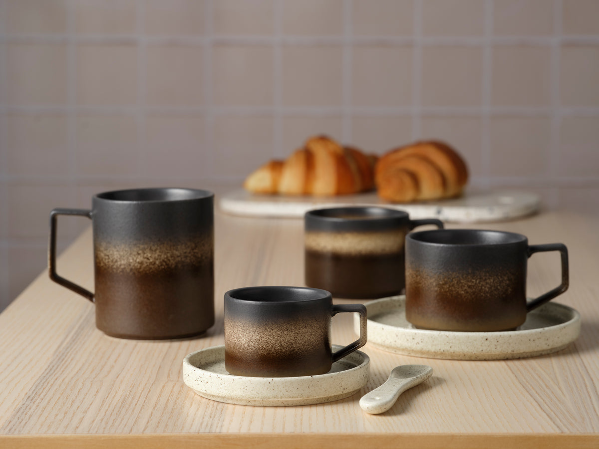 Tan Bark Straight-Side Cup 220ml