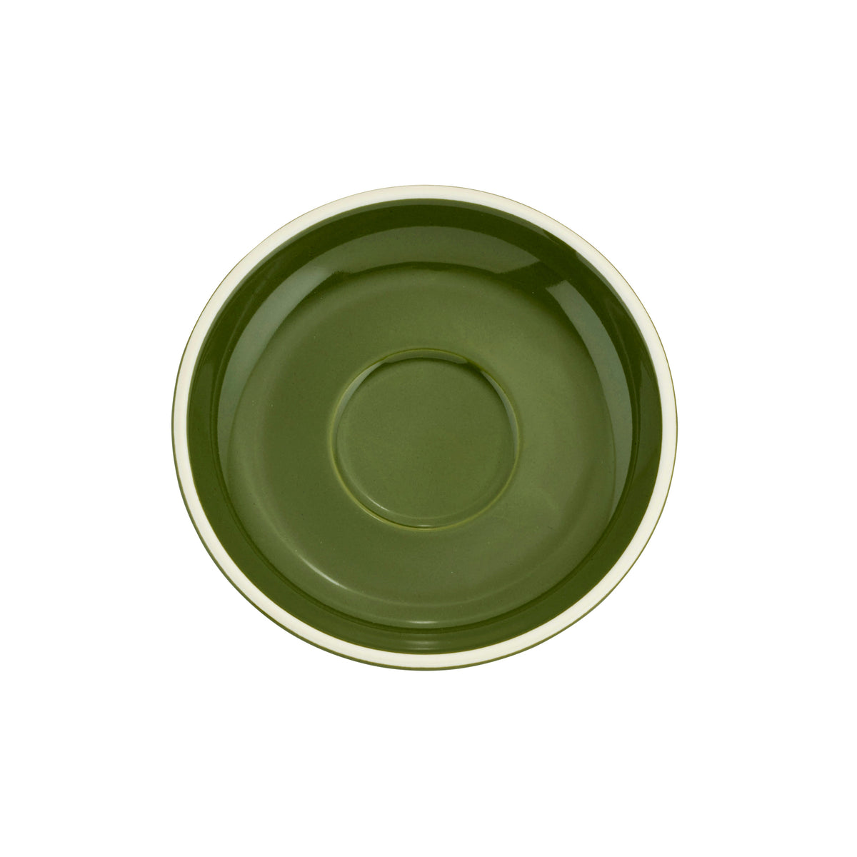 Pine Green Espresso Saucer