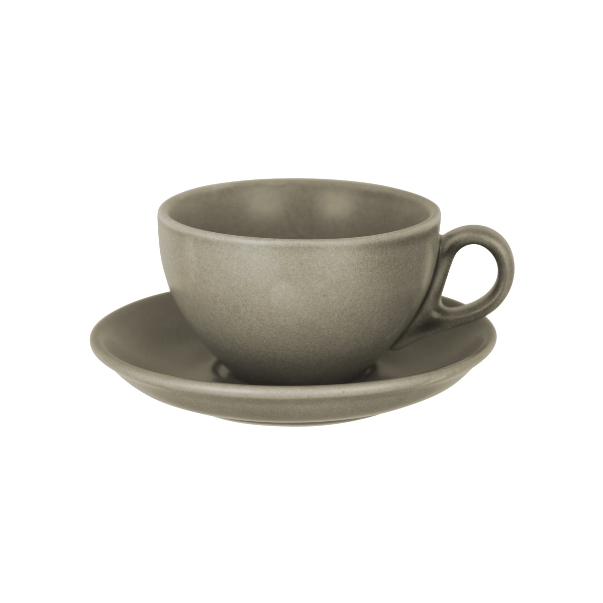 BW8430 Brew Frost Grey Cappuccino Cup 220ml Tomkin Australia Hospitality Supplies