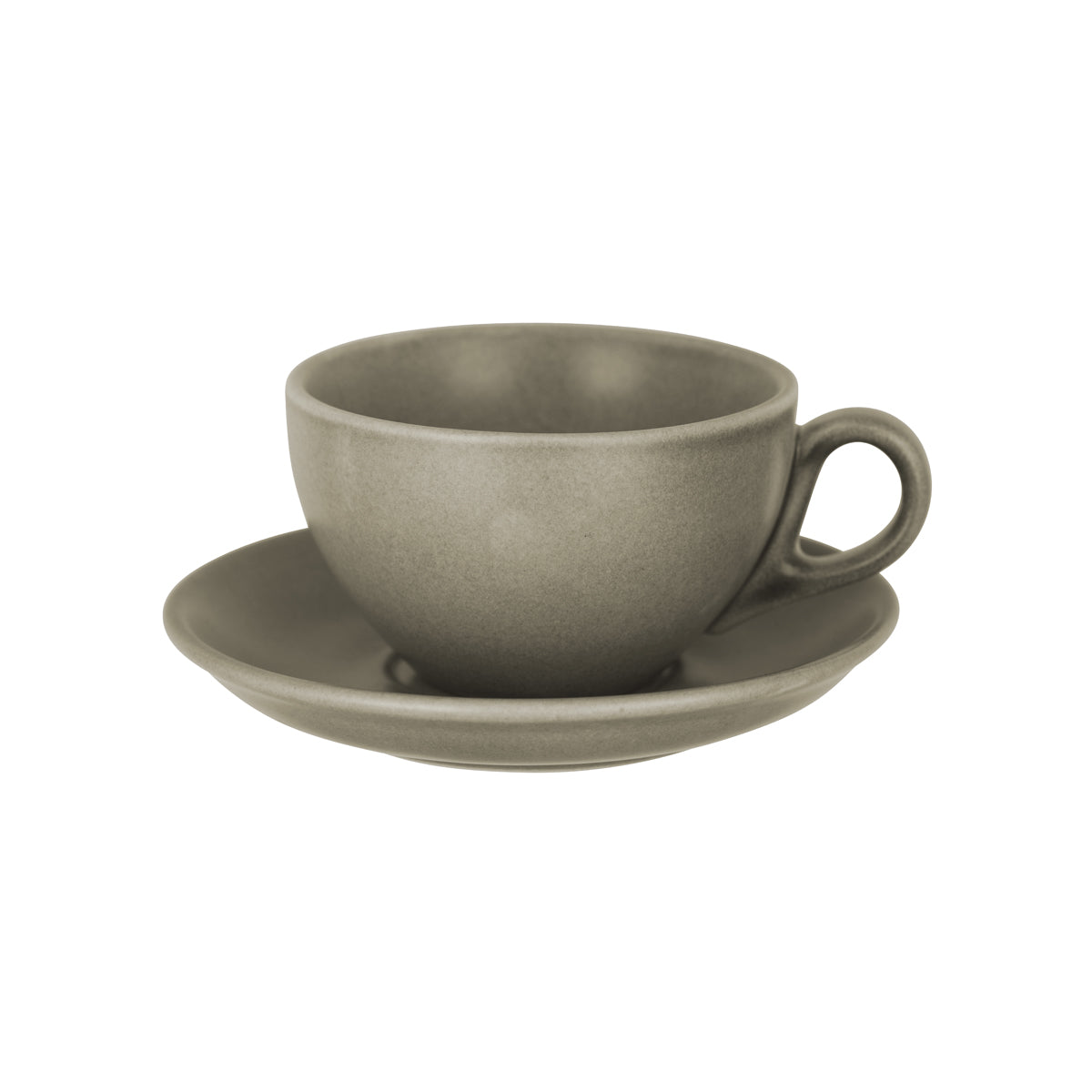 BW8430 Brew Frost Grey Cappuccino Cup 220ml Tomkin Australia Hospitality Supplies