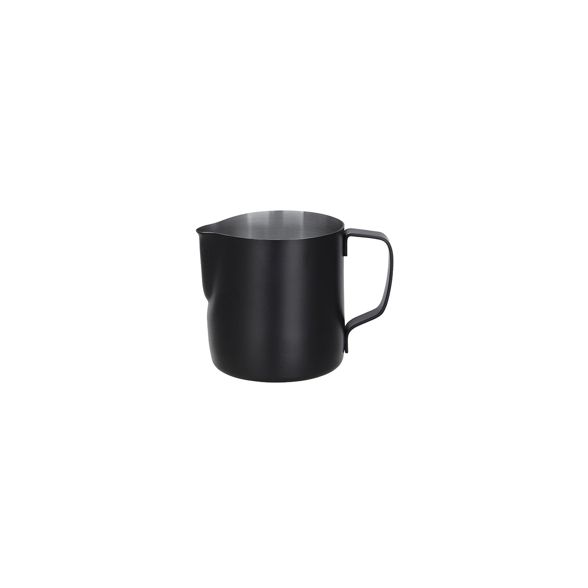 BW9200 Brew Milk Frothing Jug S/S 350ml Powder Coat Black Tomkin Australia Hospitality Supplies