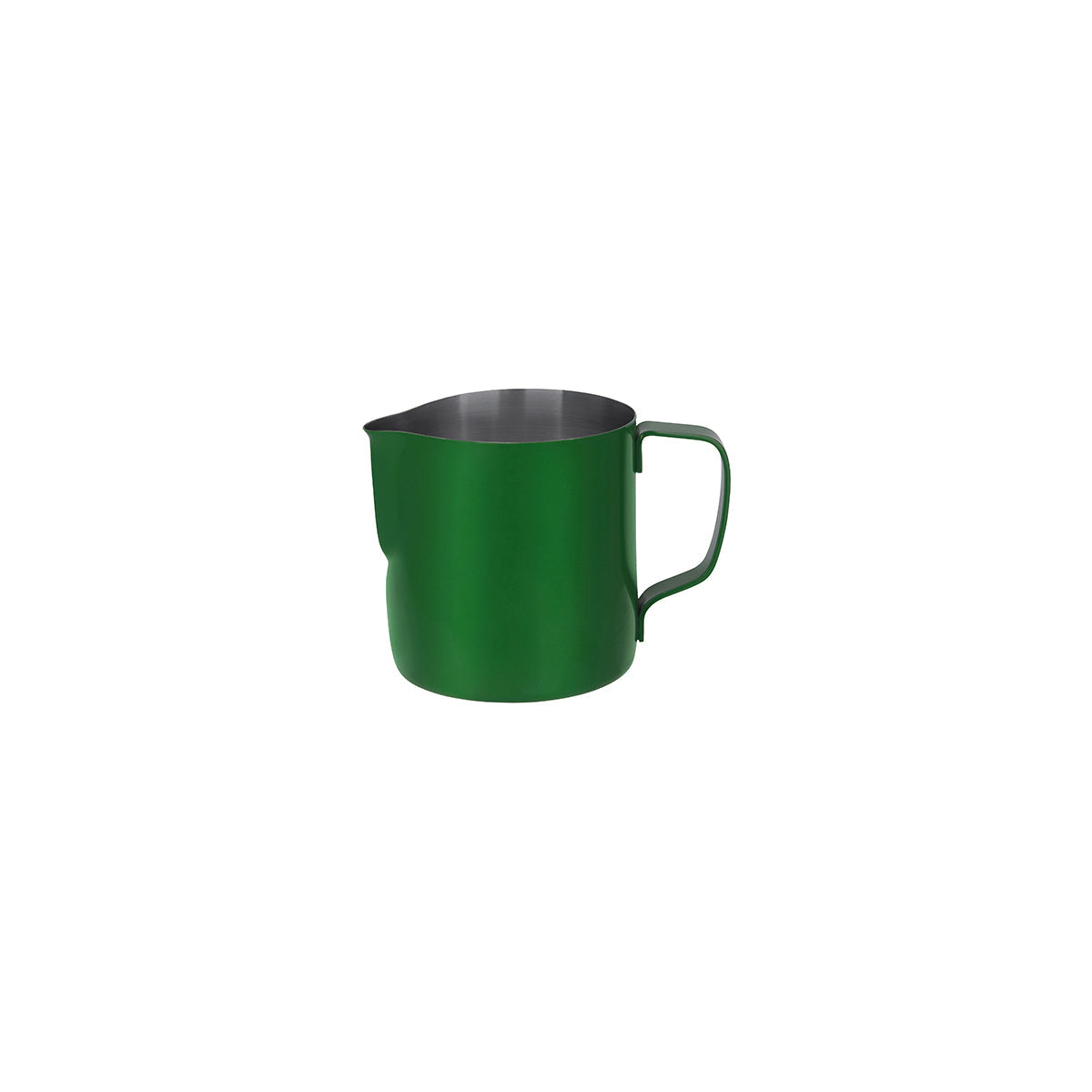 BW9202 Brew Milk Frothing Jug S/S 350ml Powder Coat Green Tomkin Australia Hospitality Supplies