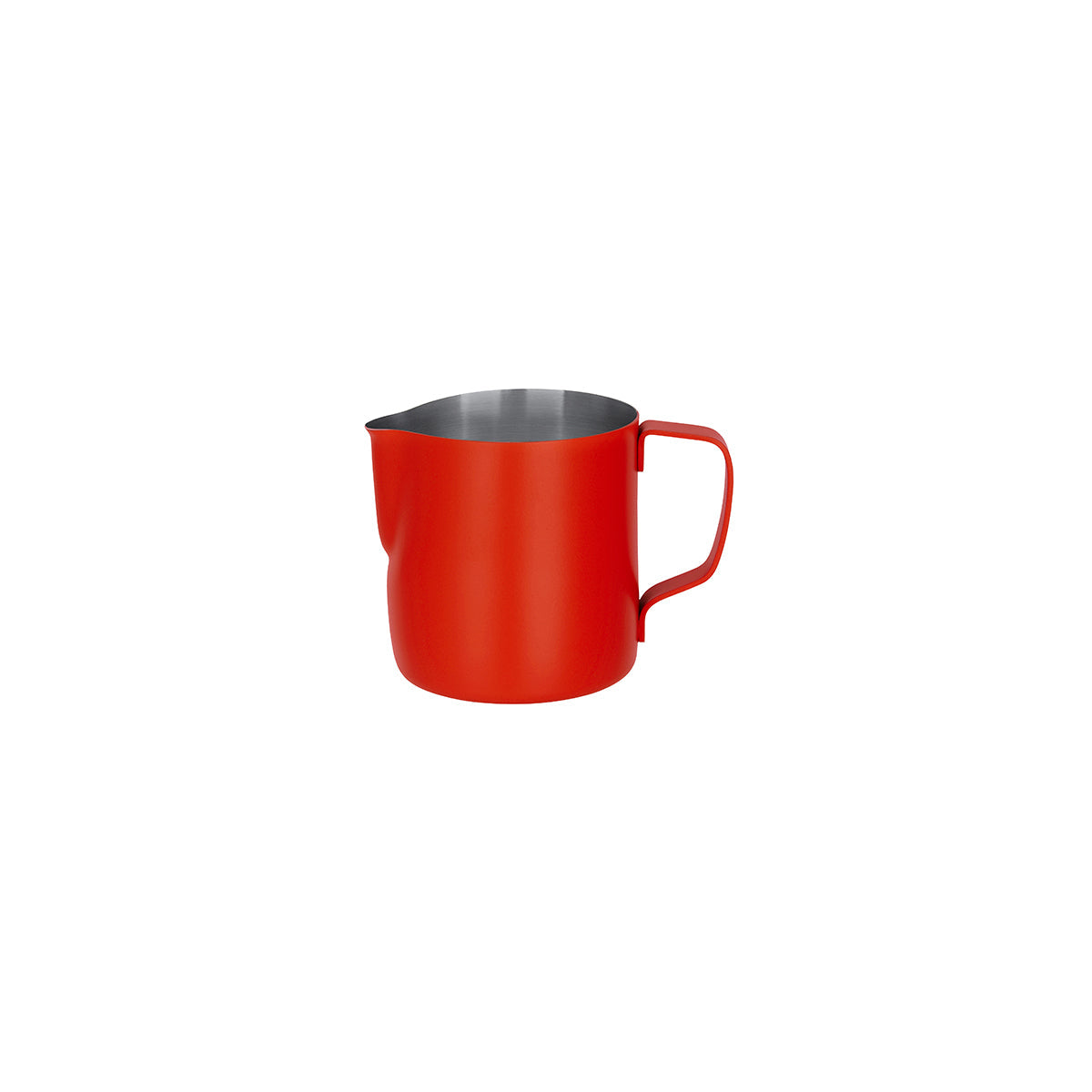 BW9222 Brew Milk Frothing Jug S/S 350ml Powder Coat Red Tomkin Australia Hospitality Supplies