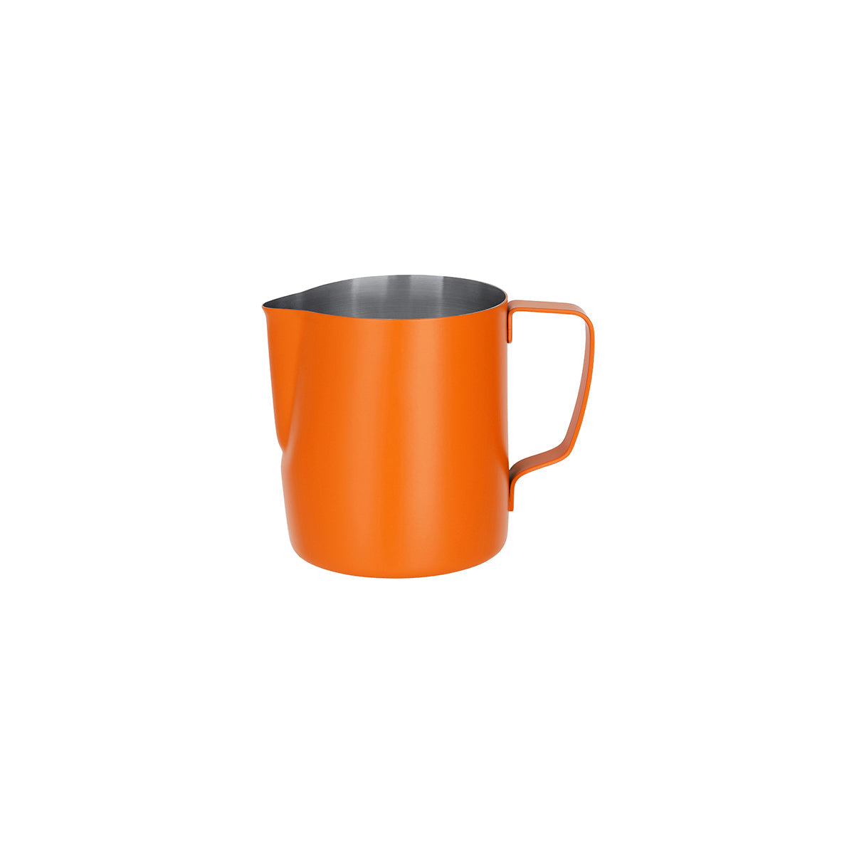 BW9227 Brew Milk Frothing Jug S/S 600ml Powder Coat Orange Tomkin Australia Hospitality Supplies