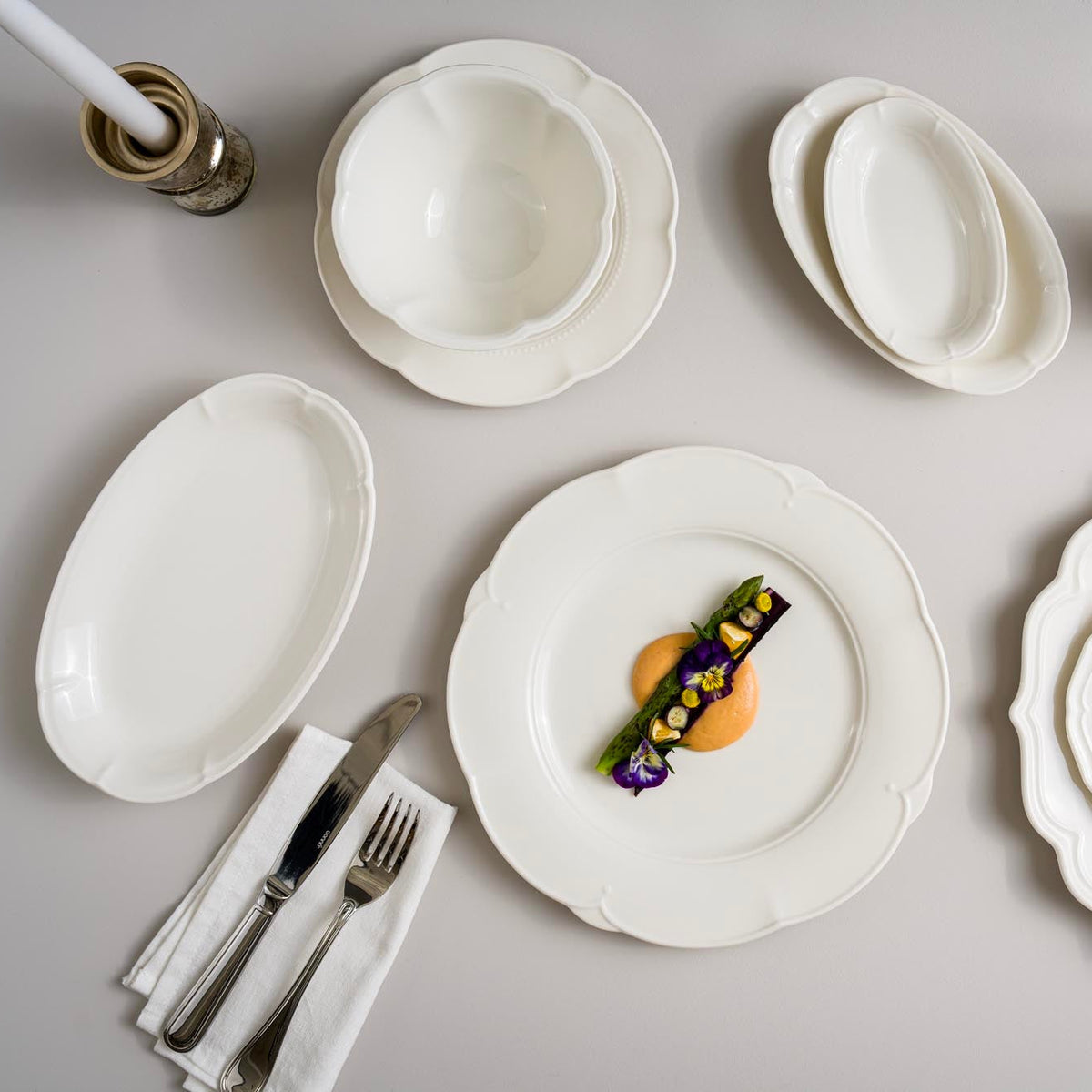 Nicole Oval Plate 204mm