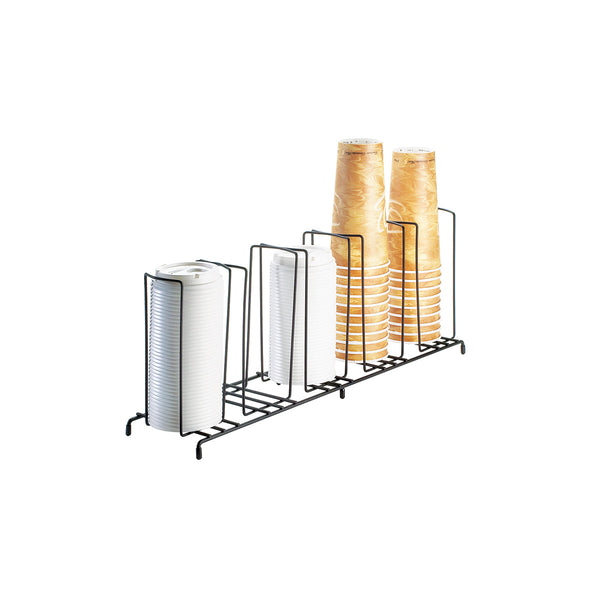 Cal-Mil Iron Collection Cup and Lid Organiser 559x152x229mm | Tomkin ...