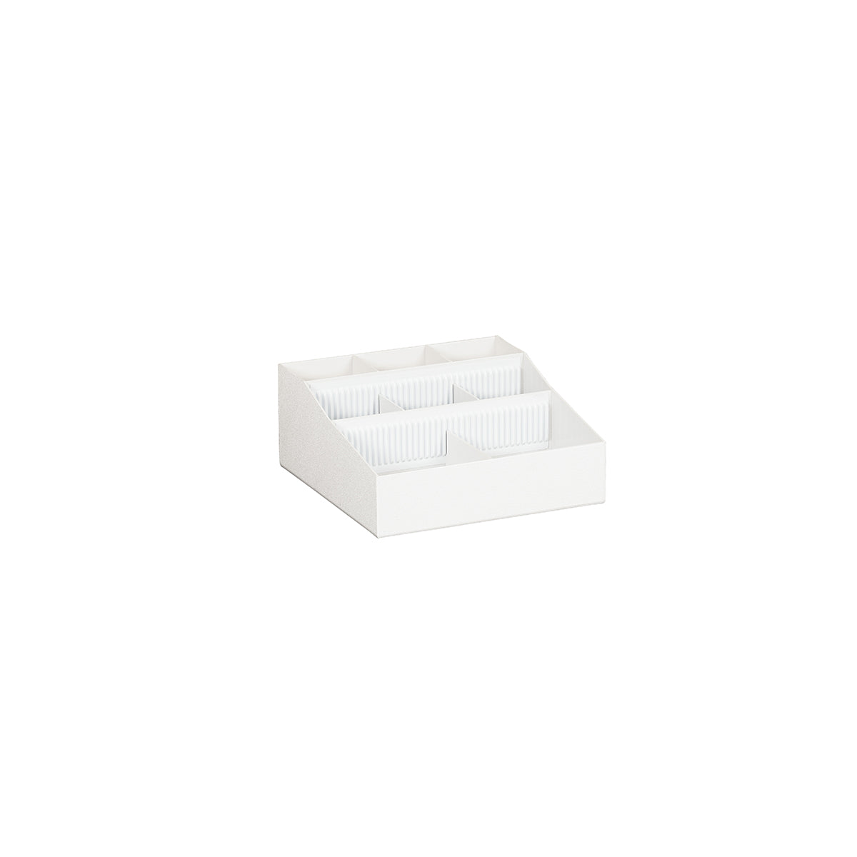 Classic White Adjustable Condiment Organizer 305x305x140mm