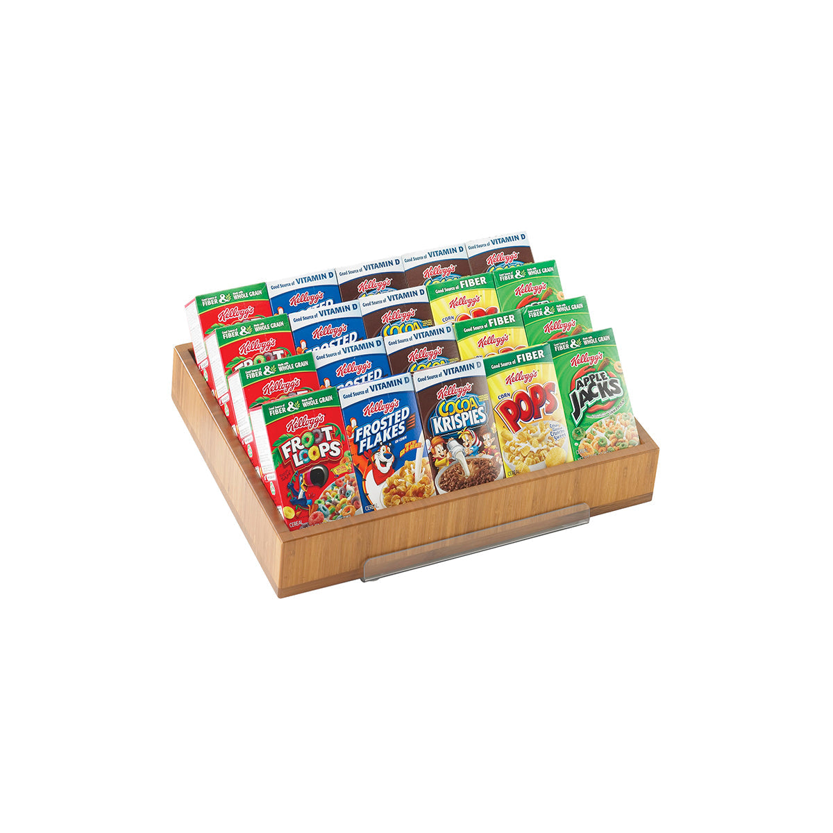 CM1339-60 Cal-Mil Bamboo Display Tray 406x279x51mm Tomkin Australia Hospitality Supplies