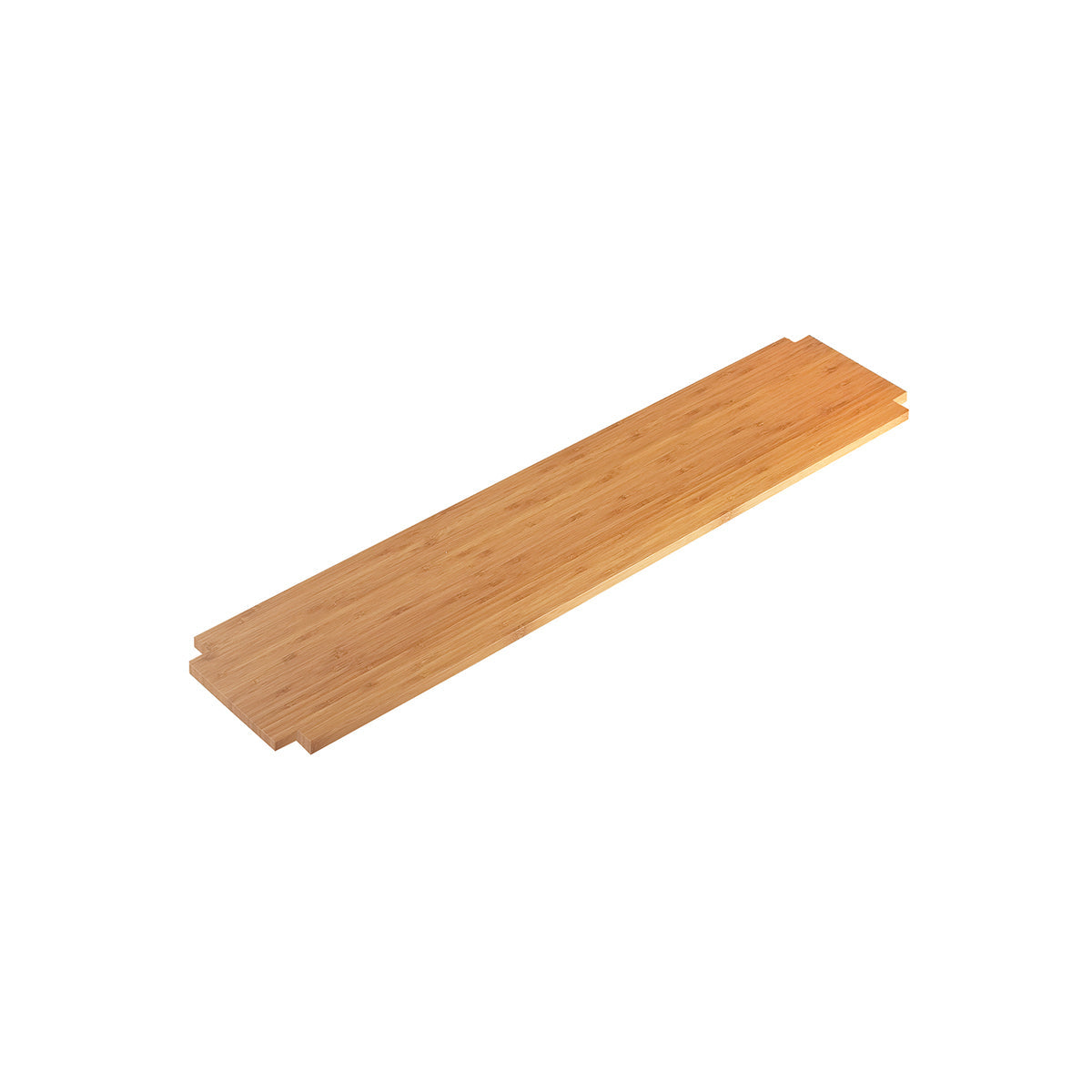 CM1435-1224-60 Cal-Mil Bamboo Notched Shelves Fits CM3331/3332 610x305x13mm Tomkin Australia Hospitality Supplies