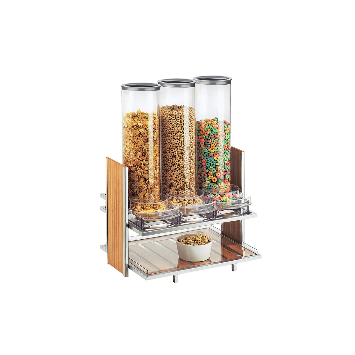 Bamboo Eco Modern 3 Cereal Dispenser 464x337x622mm
