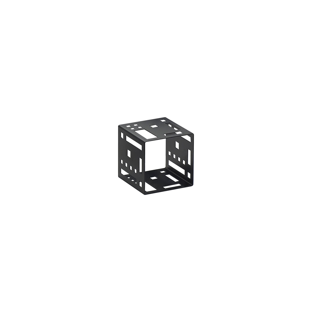 CM1607-9-13 Cal-Mil Squared Black Cube Risers 229x229x229mm Tomkin Australia Hospitality Supplies