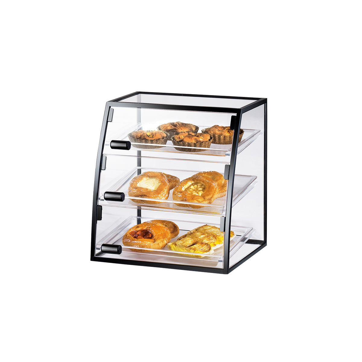 CM1708-1014 Cal-Mil Iron Collection Curved Display Self Serve 406x381x438mm Tomkin Australia Hospitality Supplies