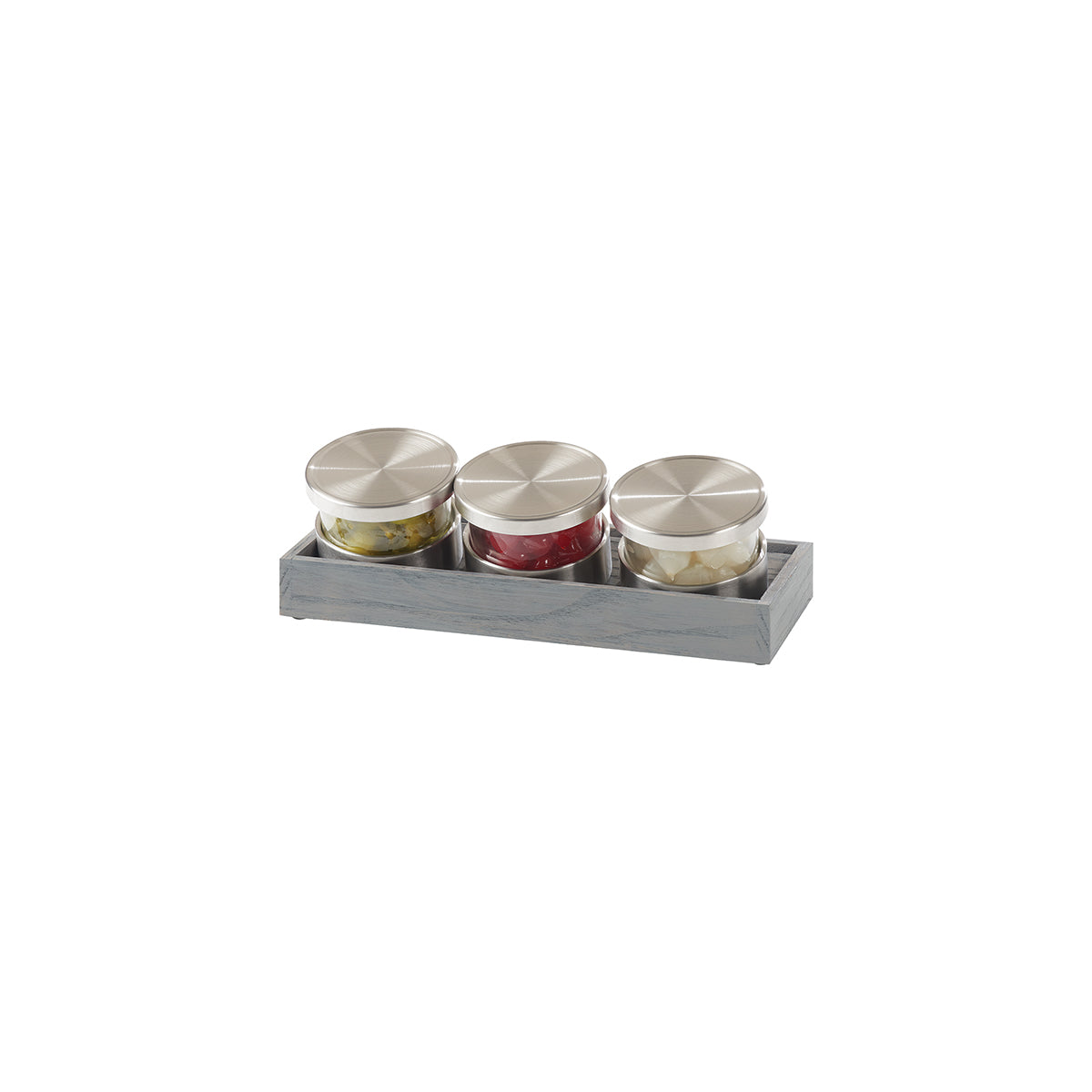 CM1850-4-83 Cal-Mil Mixology Caddy 450ml Jars 362x152x127mm Tomkin Australia Hospitality Supplies