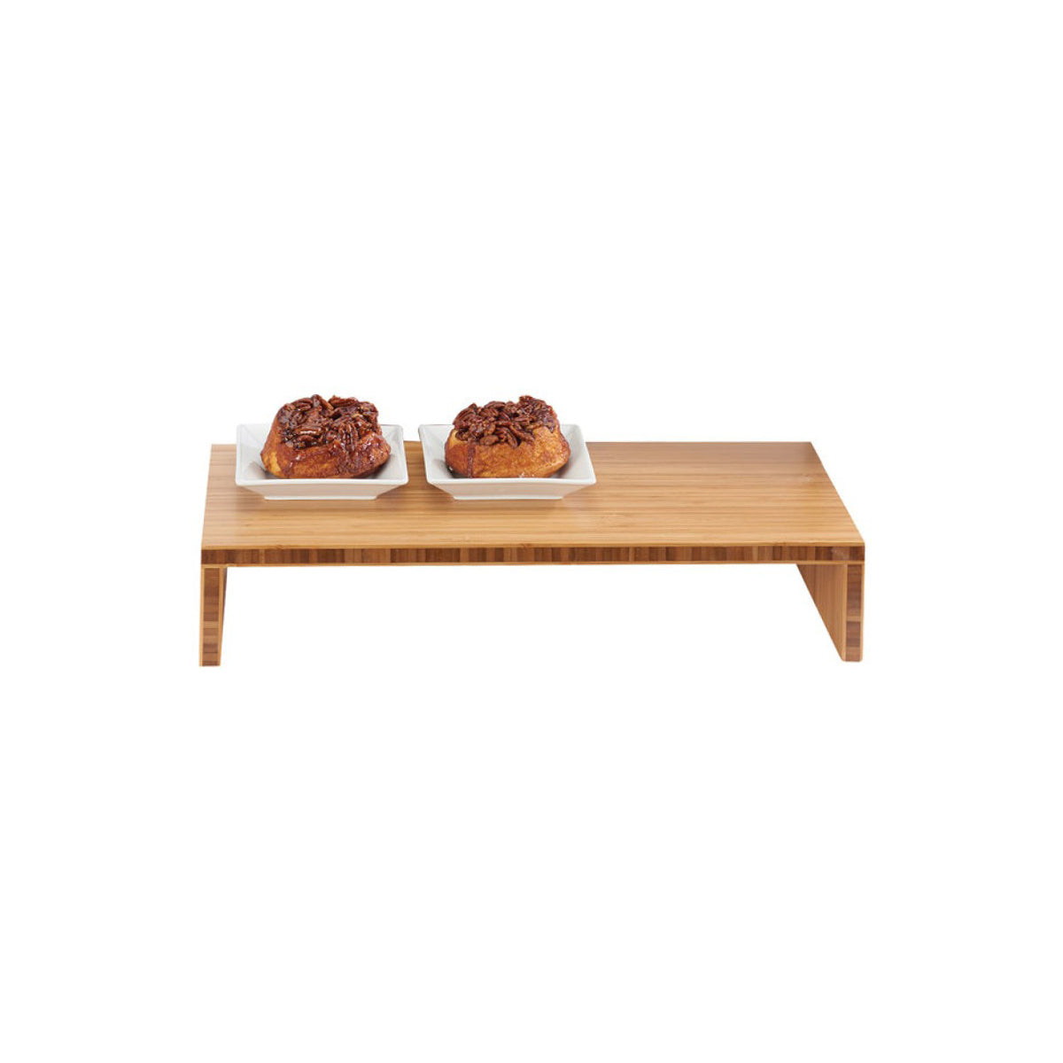 CM1934-4-60 Cal-Mil Bamboo Stair Step Riser 508x254x102mm Tomkin Australia Hospitality Supplies