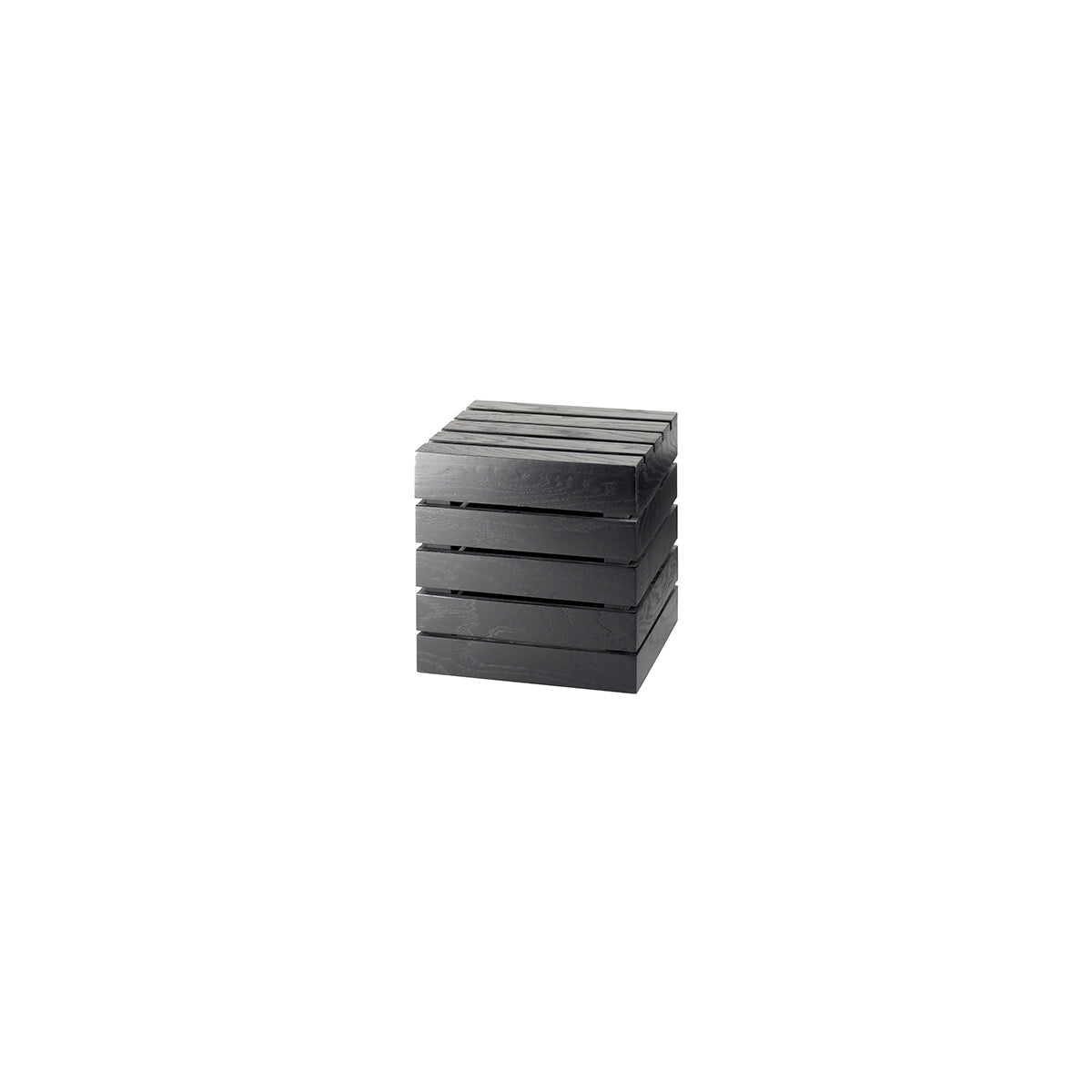 CM1944-12-96 Cal-Mil Midnight Square Crate Riser 305x305x305mm Tomkin Australia Hospitality Supplies