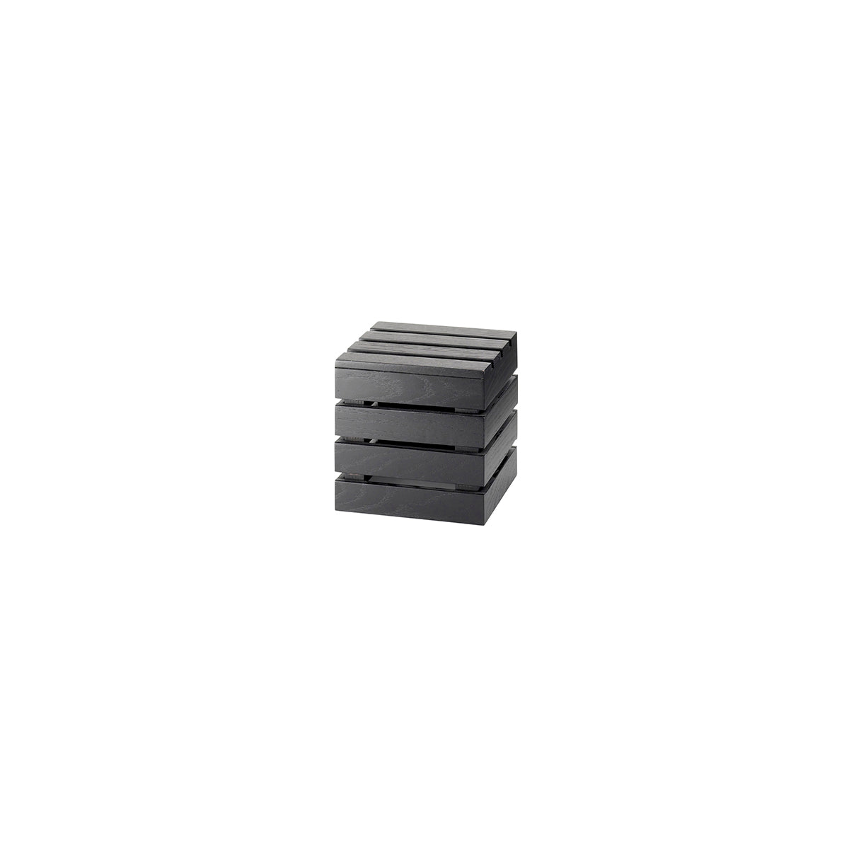 CM1944-9-96 Cal-Mil Midnight Square Crate Riser 229x229x229mm Tomkin Australia Hospitality Supplies