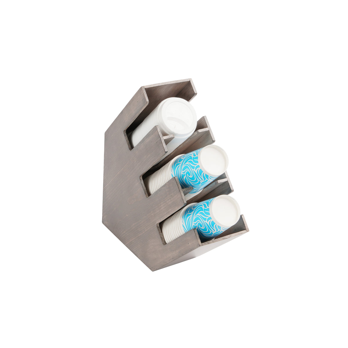 Aspen 3 Sect Cup/Lid Holder 114x432x413mm