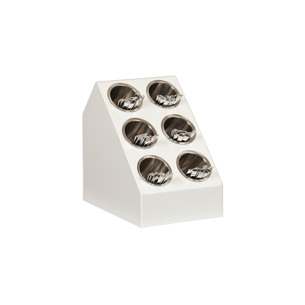 White Classic Cylinder Display 292x400x400mm