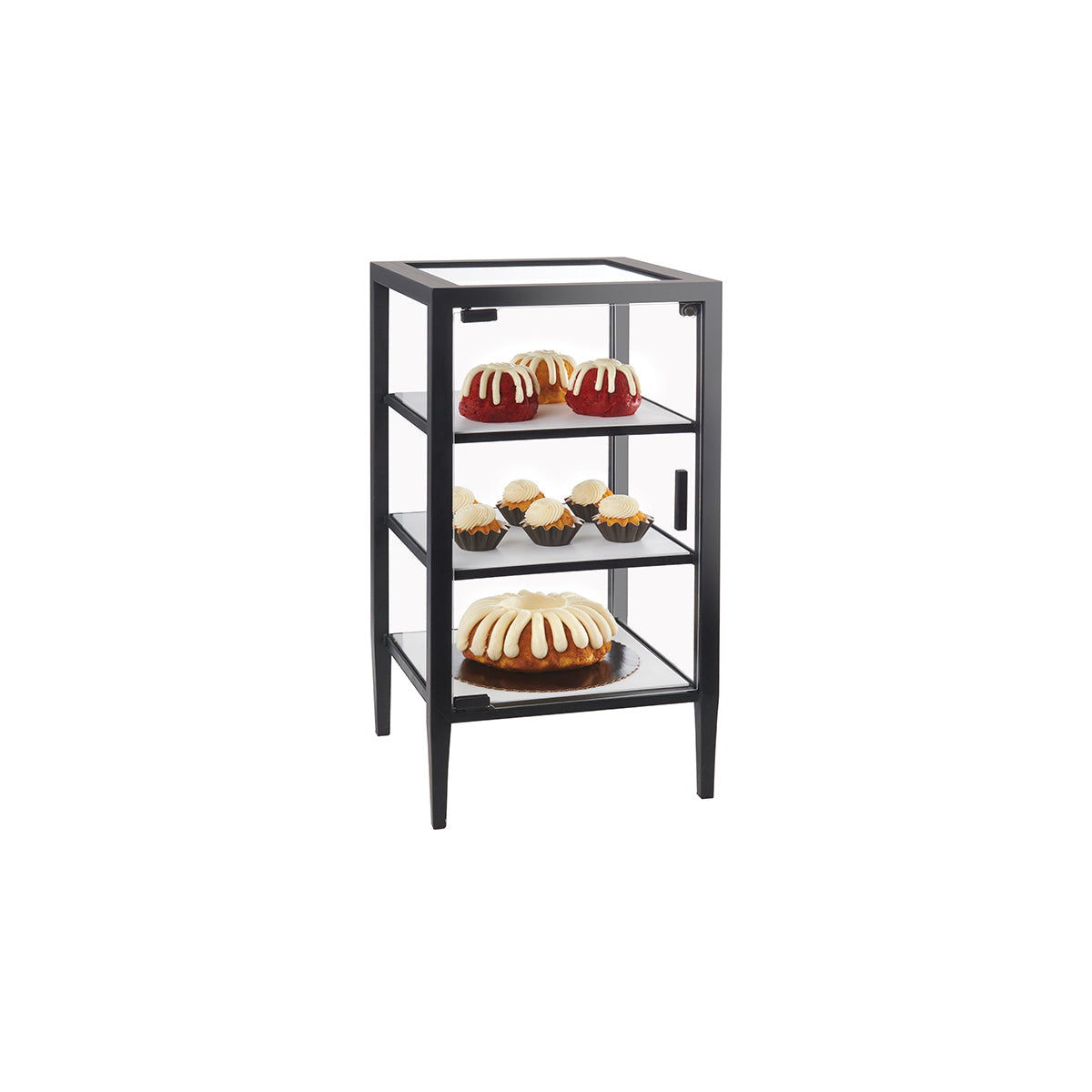 CM22023-14-13 Cal-Mil Monterey Display Case 356x356x660mm Tomkin Australia Hospitality Supplies