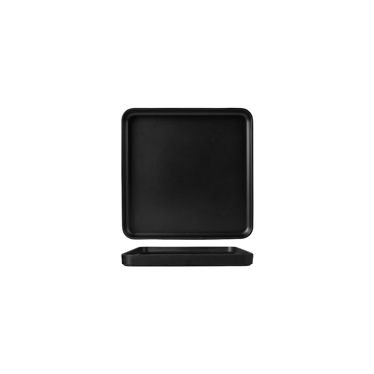 CM22025-11-13 Cal-Mil Onyx Optional Low Rim Platters 279x279x25mm Tomkin Australia Hospitality Supplies