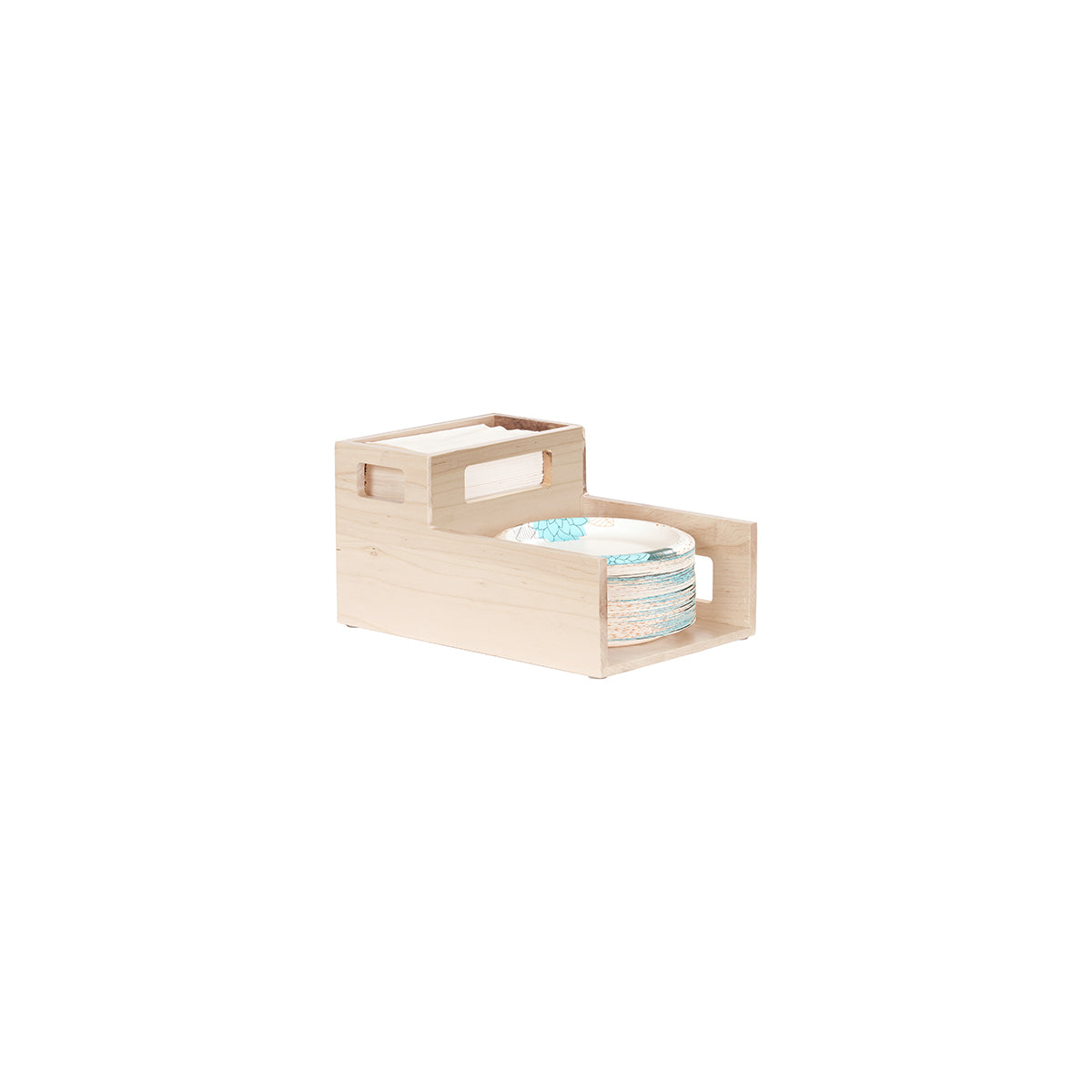 Blonde Plate / Napkin Holder 260x381x203mm