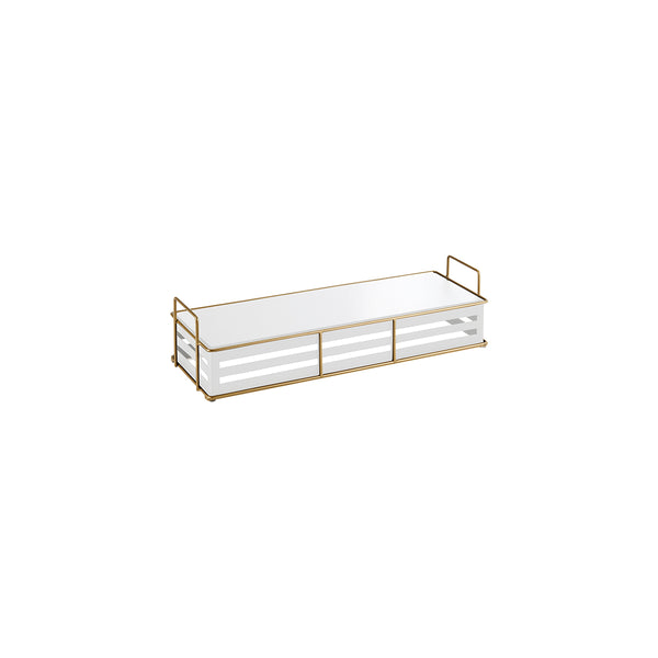 Cal-Mil Empire White Rectangular Riser 521x178x127mm | Tomkin Australia