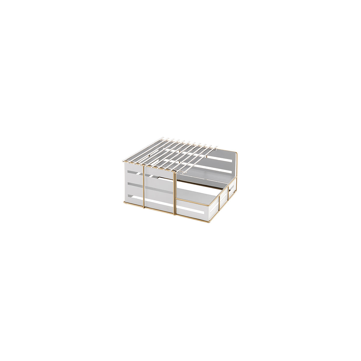 Empire White Butane Stove Frame 362x330x181mm
