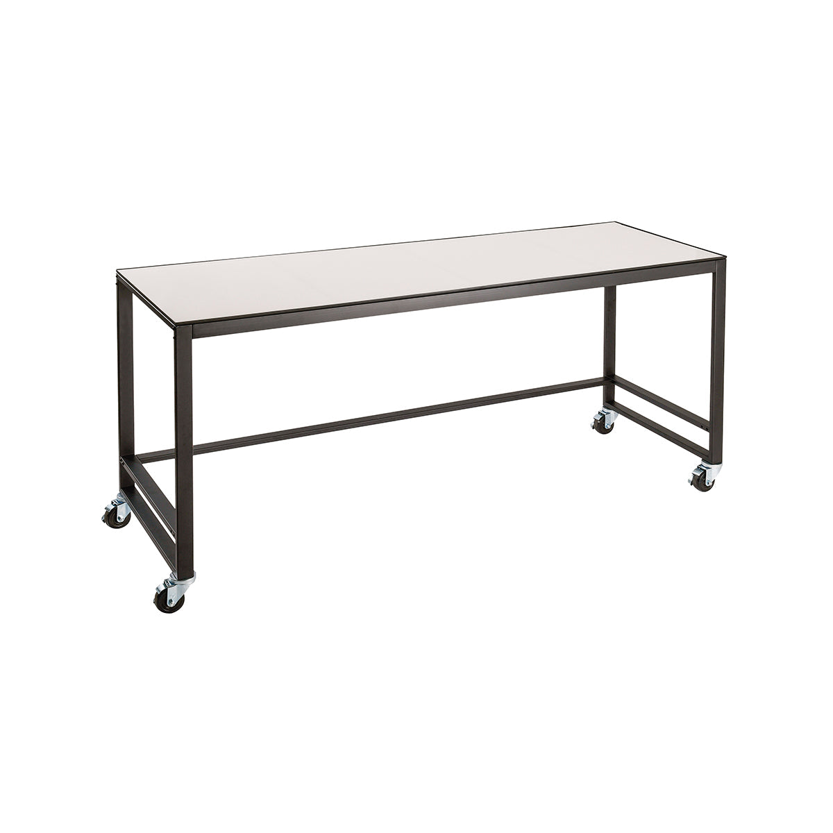 CM22340-72-15 Cal-Mil Monterey White Merchandising Table 4369x610x864mm Tomkin Australia Hospitality Supplies