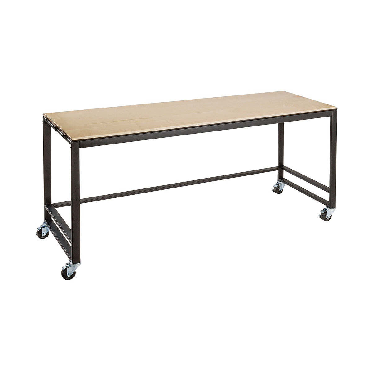 CM22340-72-71 Cal-Mil Blonde Maple Merchandising Table 4369x610x864mm Tomkin Australia Hospitality Supplies