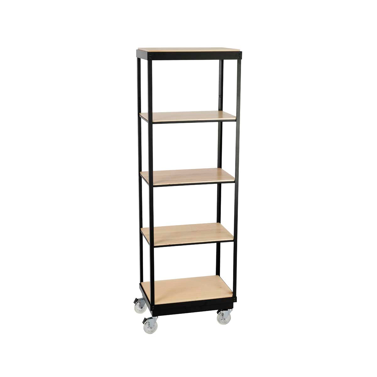 CM22343-5-71 Cal-Mil Blonde 5 Tier Shelf 610x406x1829mm Tomkin Australia Hospitality Supplies