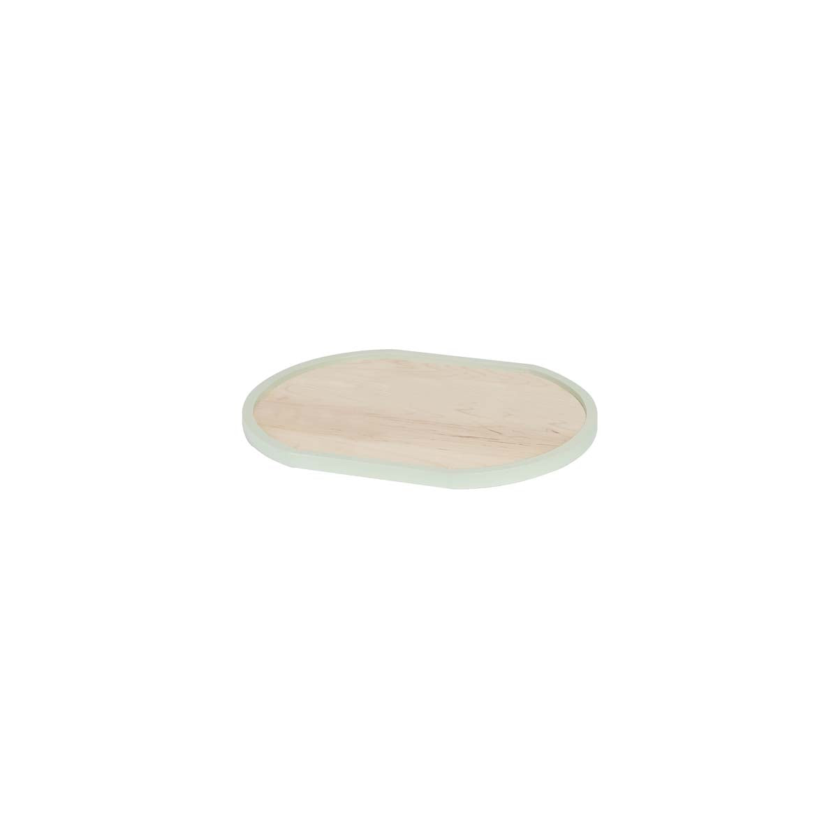 CM22379-1622-107 Cal-Mil Blonde Matcha Oval Trays 406x559x19mm Tomkin Australia Hospitality Supplies