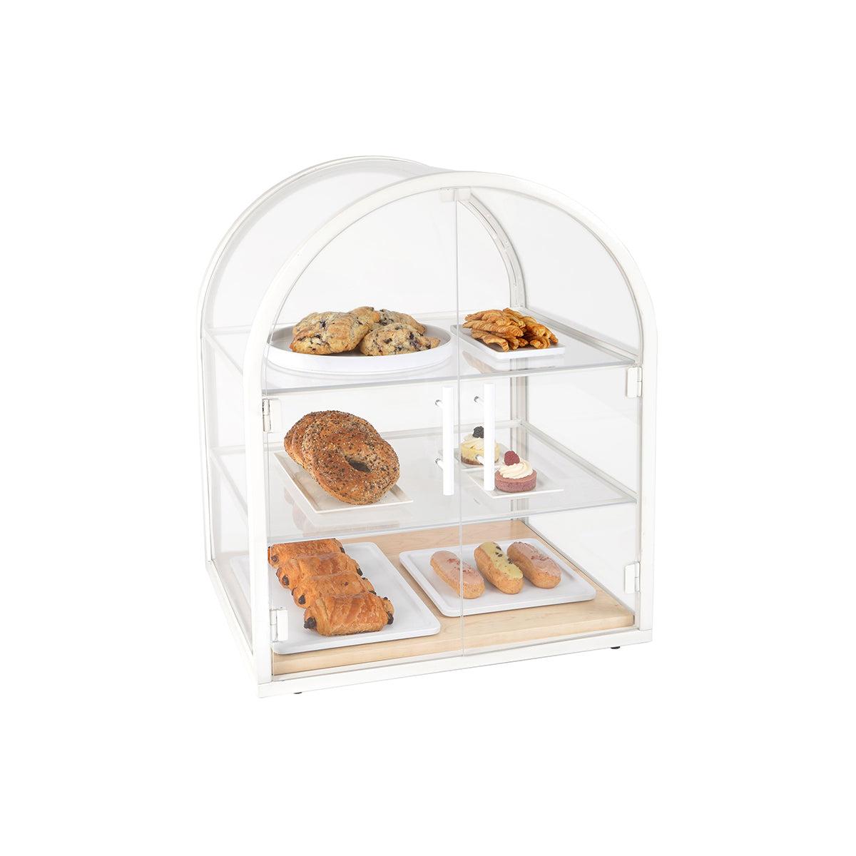 Blonde Arched Bakery Case 533x470x654mm