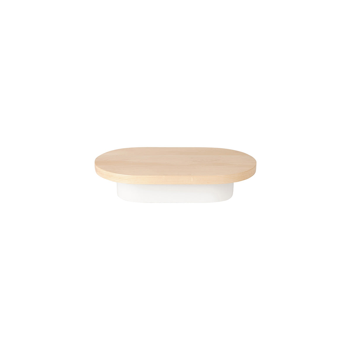 Blonde Oval Riser 254x457x76mm