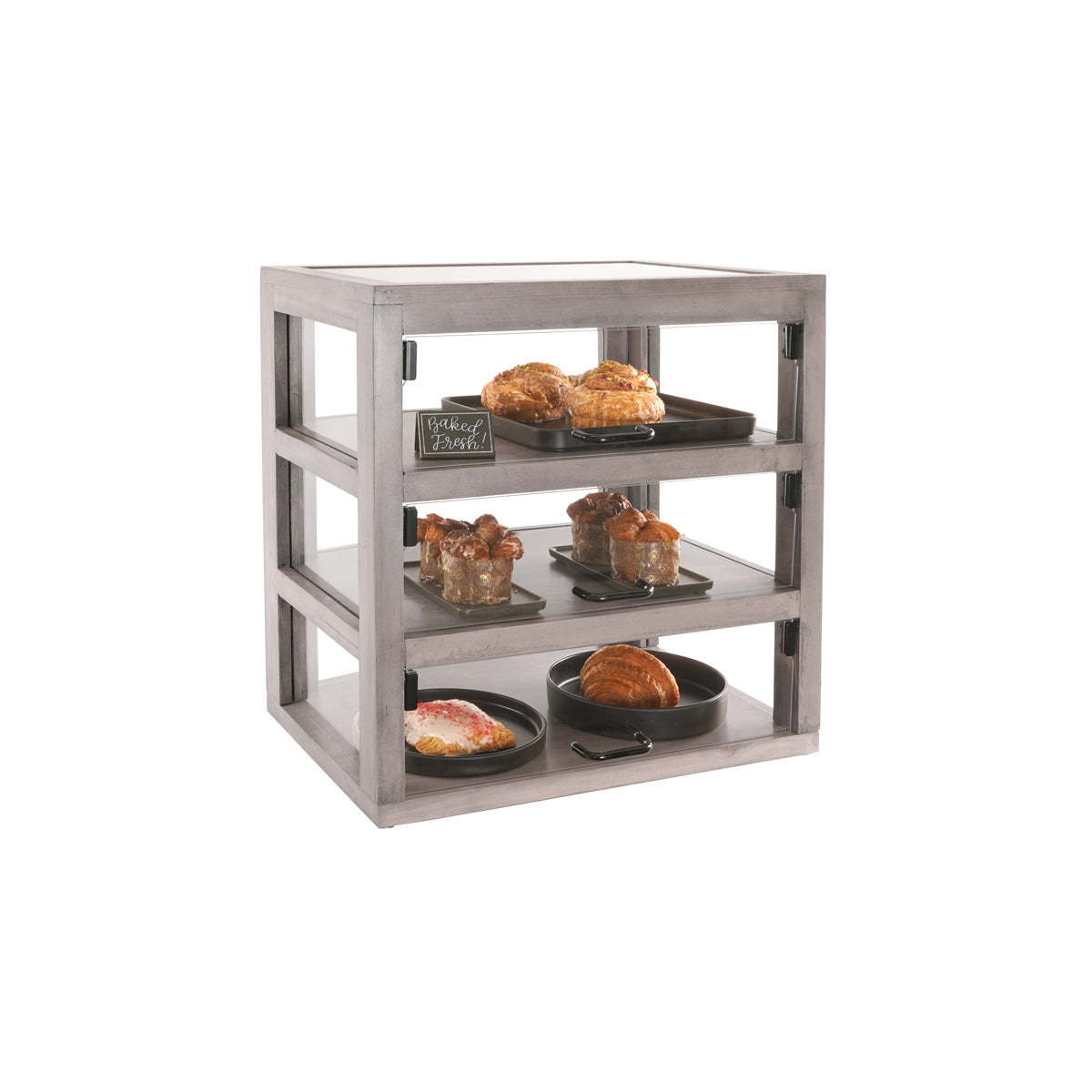 CM22414-110 Cal-Mil 3 Tier Display Case 527x387x559mm Tomkin Australia Hospitality Supplies