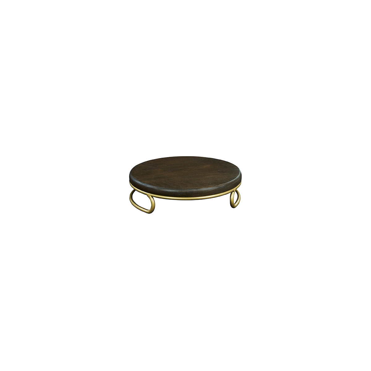 Heritage Round Riser with Wood Top 305x76mm