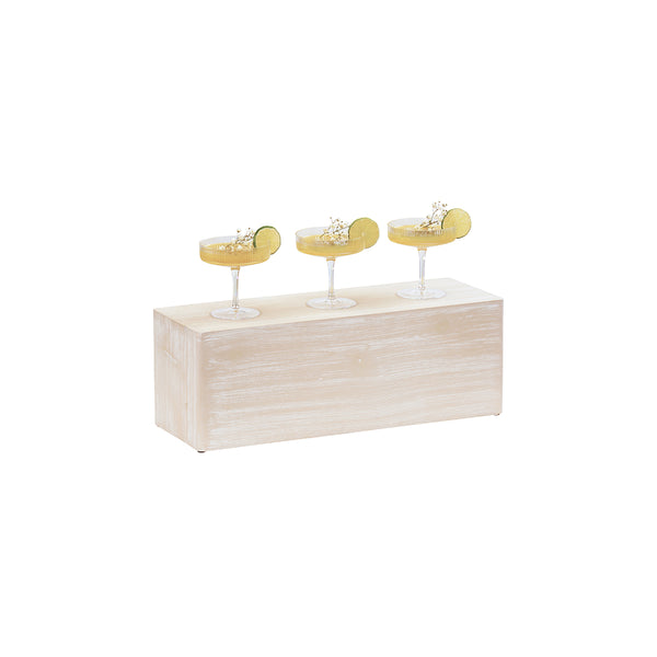 Cal-Mil Newport Collection Rectangle Riser 508x178x178mm | Tomkin Australia