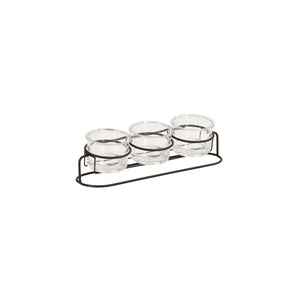 Madison Jar Stand with 3x900ml Jars 483x140x133mm