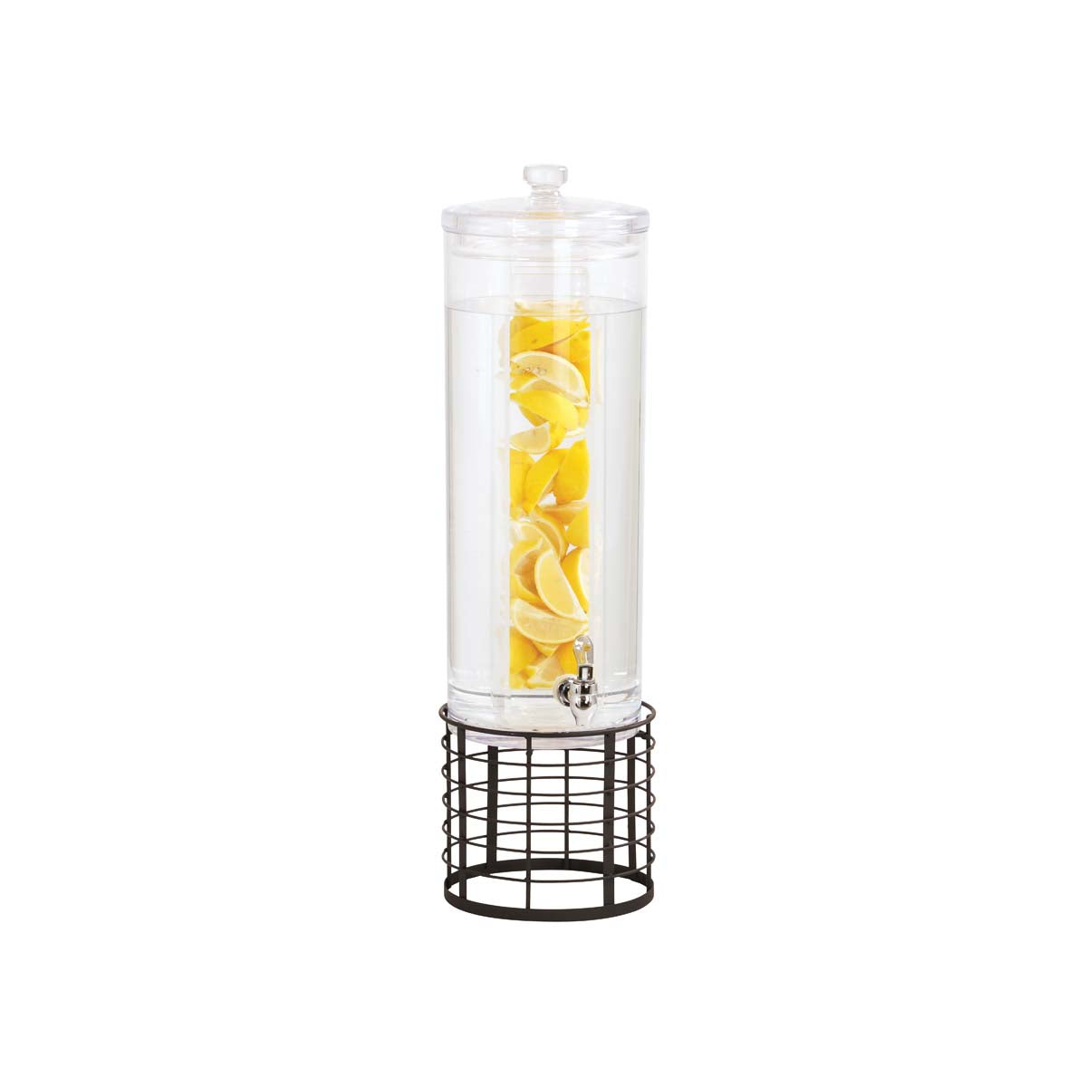 CM22603-3INF-13 Cal-Mil Madison Drink Dispenser with Infusion Chamber 216x248x654mm / 13.63Lt Tomkin Australia Hospitality Supplies