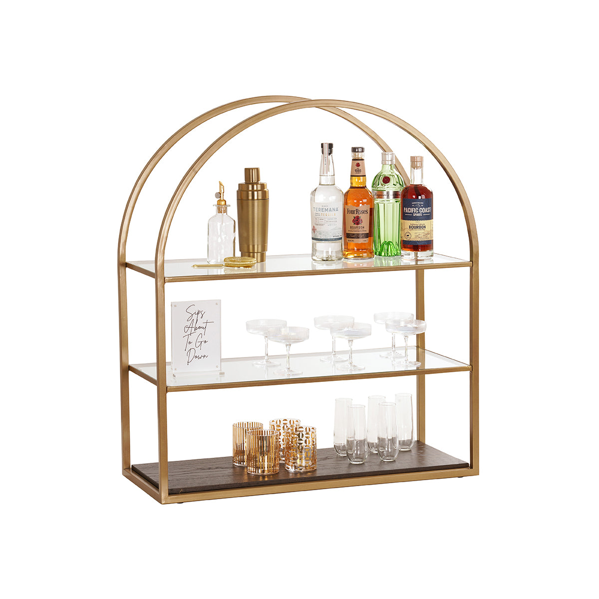 Heritage Arch 3 Tier Stand 851x349x972mm