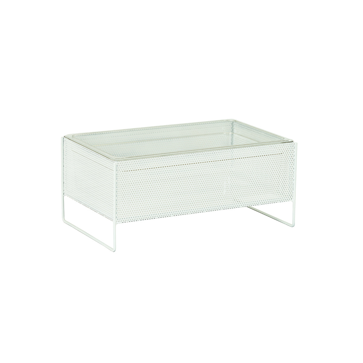 CM22907-12-15 Cal-Mil Juno Ice Housing With Clear Polycarbonate Pan 330x527x241mm Tomkin Australia Hospitality Supplies