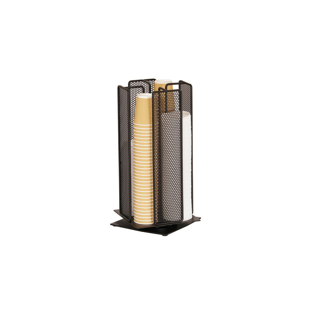 CM22910-115 Cal-Mil Cup &amp; Lid Revolving Dispenser 229x229x464mm Tomkin Australia Hospitality Supplies