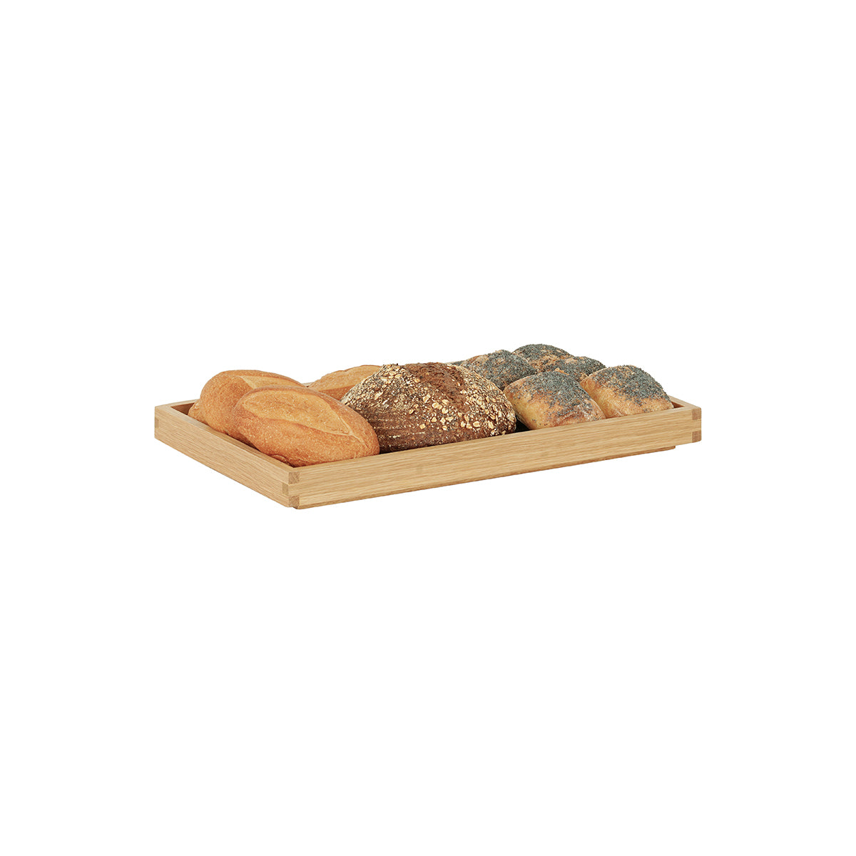 CM23106-12201-21 Cal-Mil Sydney Oak Trays 305x508x38mm Tomkin Australia Hospitality Supplies